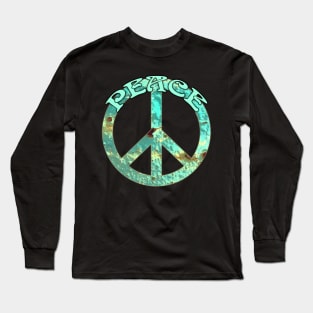 Peace Sign Long Sleeve T-Shirt